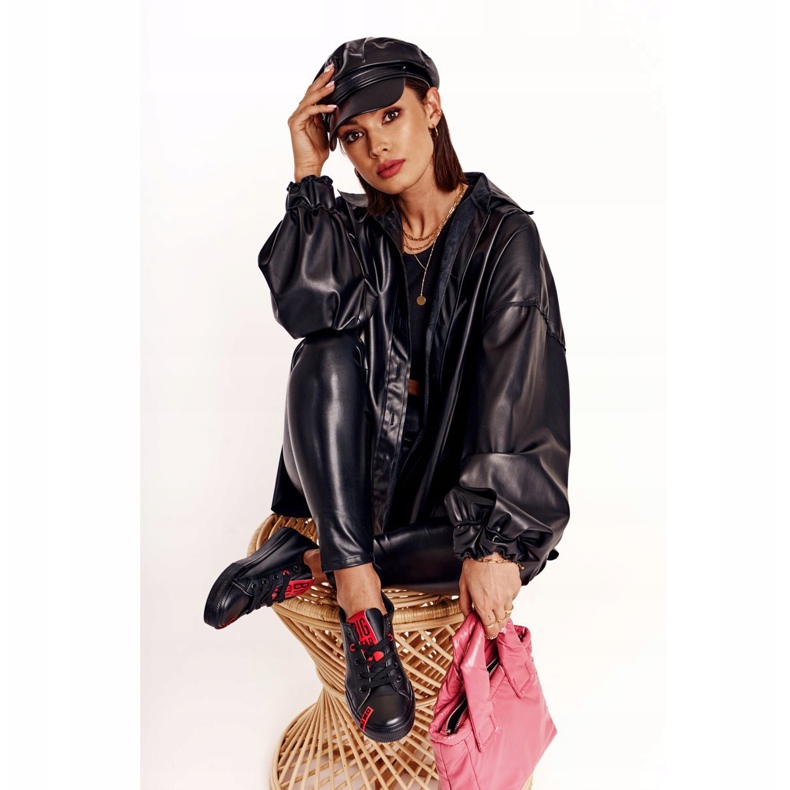 Deportivas Mujer Piel Big Star EE274303 Negro 2