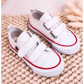 Zapatillas Infantiles Con Velcro Big Star HH374199 Blanco 7