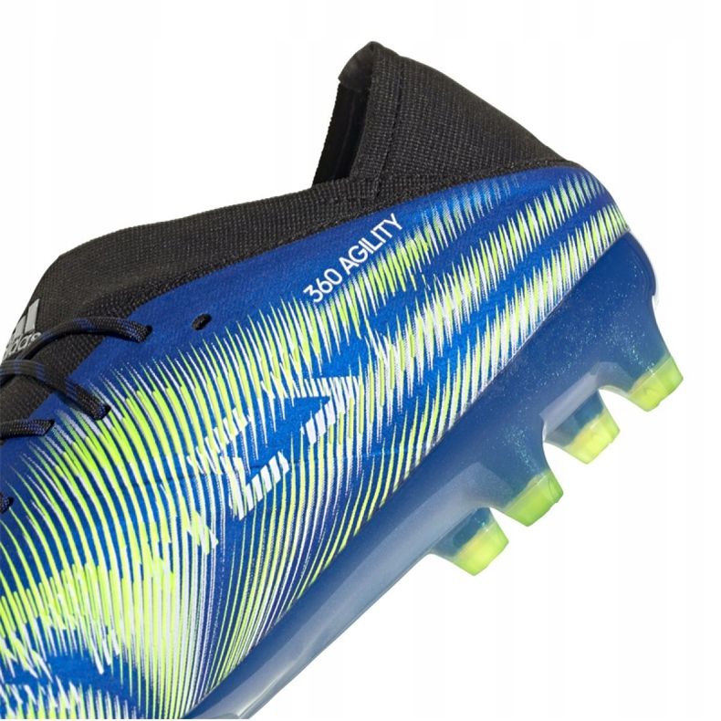 Botas de fútbol adidas Nemeziz.1 Ag M FW7325 multicolor azul 2