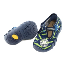 Calzado infantil befado 110P410 azul marino verde 4