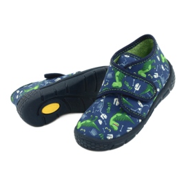 Calzado infantil befado 538P037 blanco azul marino verde 4