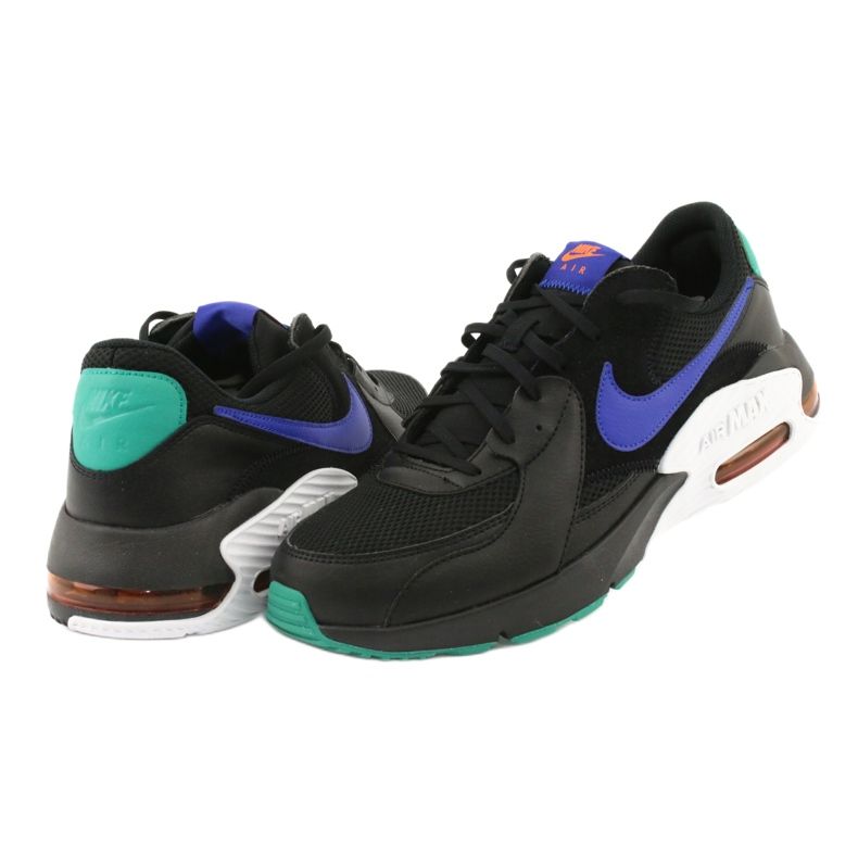 Calzado Nike Air Max Excee M CD4165-002 negro violeta verde 4