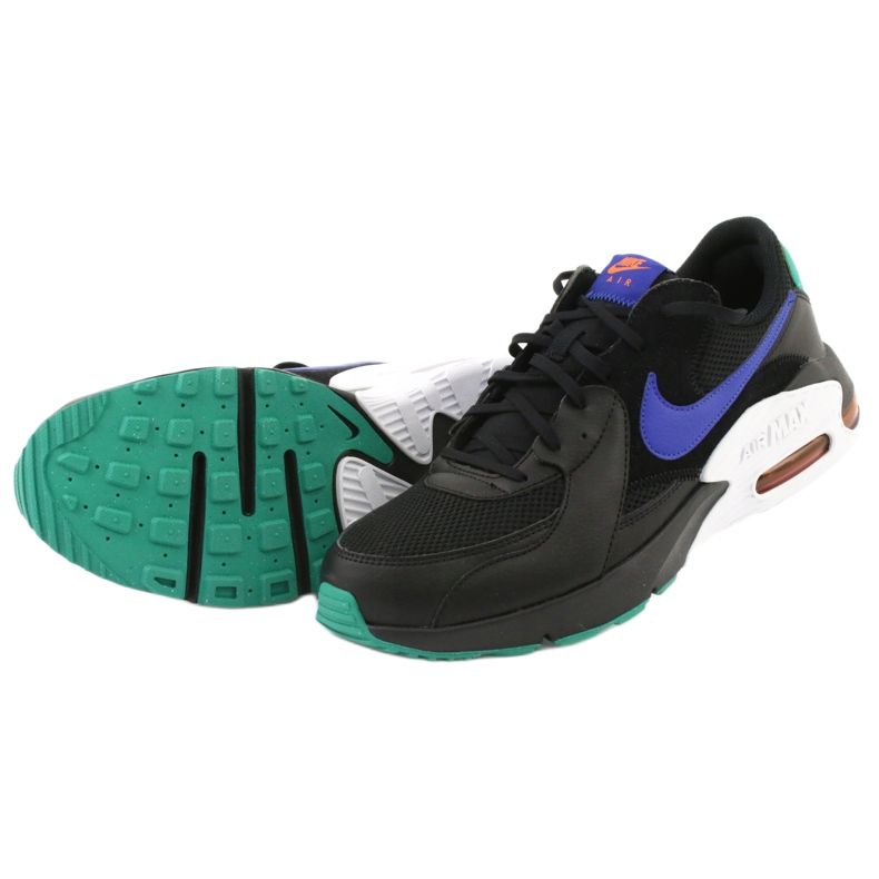 Calzado Nike Air Max Excee M CD4165-002 negro púrpura verde 5