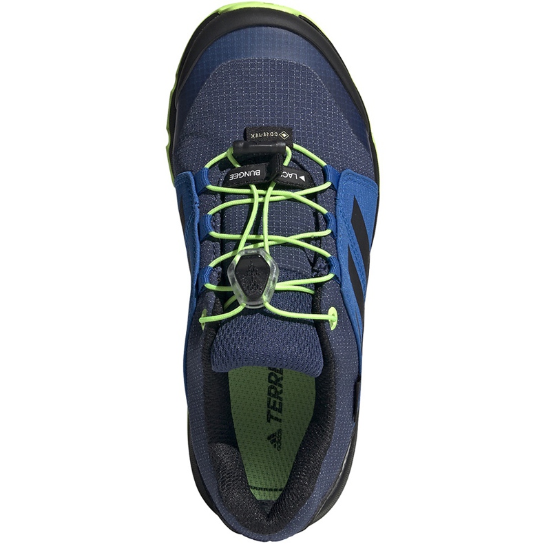 Zapatillas adidas Terrex Gtx K para niños EF2231 azul marino y azul 1