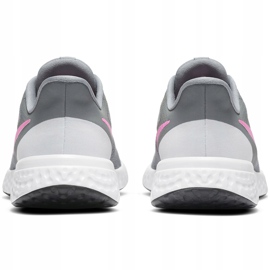 Zapatillas Nike Revolution 5 gris-rosa BQ5671 015 4