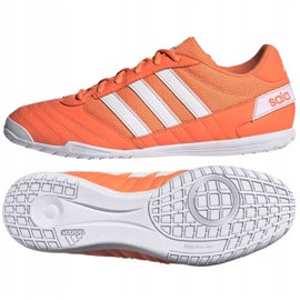 Zapatos de interior adidas Super Sala In M G55909 multicolor naranja 2
