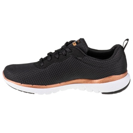Zapatillas Skechers Flex Appeal 3.0 W 13070-BKRG negro dorado 1 Zapatillas Skechers Flex Appeal 3.0 W 13070-BKRG negro dorado 1