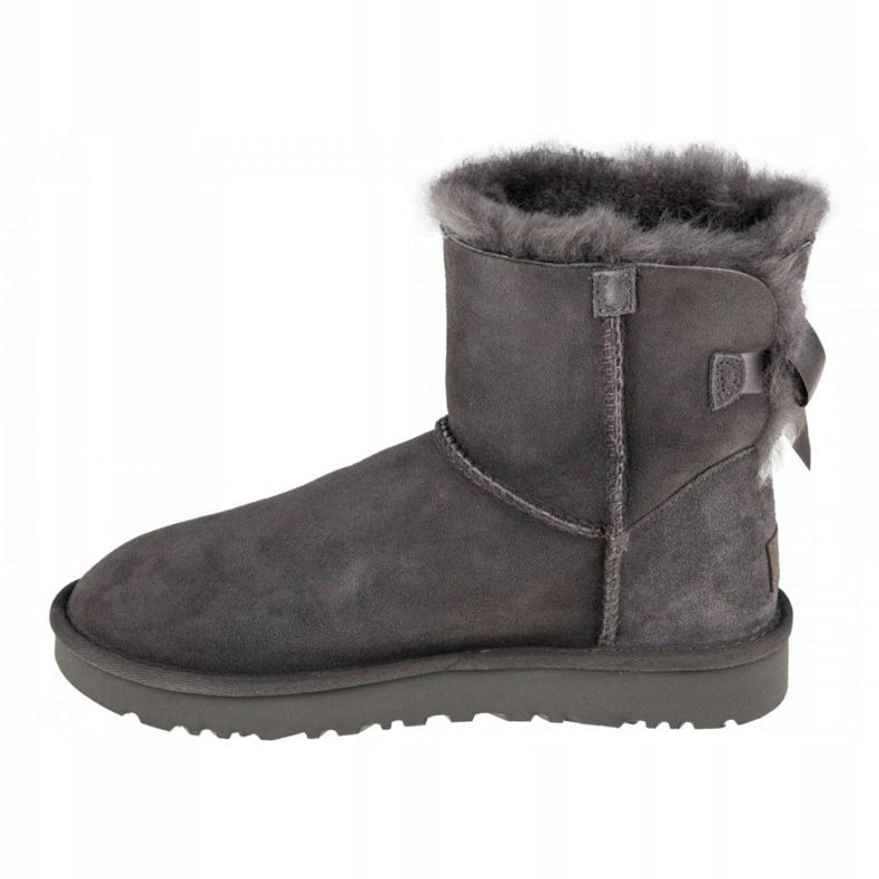 Zapatos Ugg Mini Bailey Bow Ii W 1016501-GREY negro 1