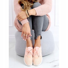 Zapatillas deportivas de mujer rosa B0-70 Rosa rosado 1