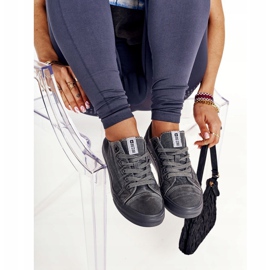 Zapatillas de Mujer Big Star Dark Grey DD274440 gris 4