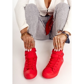 Zapatillas de mujer Big Star Red FF274580 rojo 5