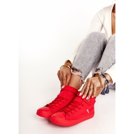 Zapatillas de mujer Big Star Red FF274580 rojo 6