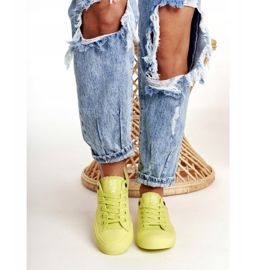 Zapatillas de mujer Big Star Lime AA274012 amarillo 7