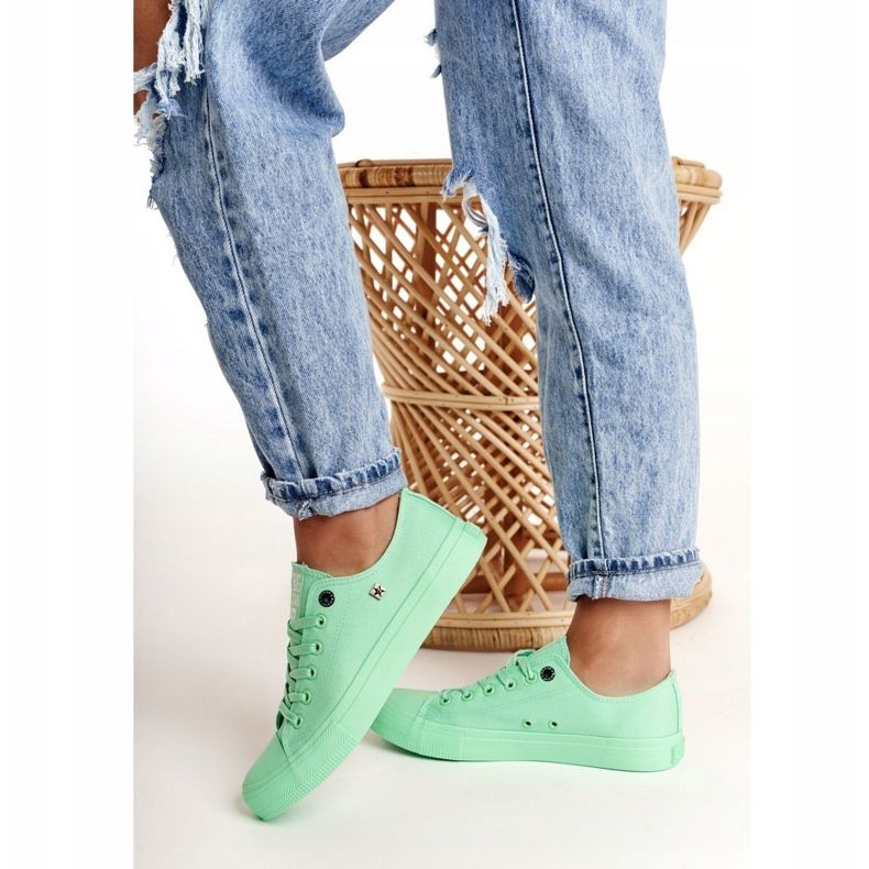 Zapatillas de Mujer Big Star Green AA274030 verde 1