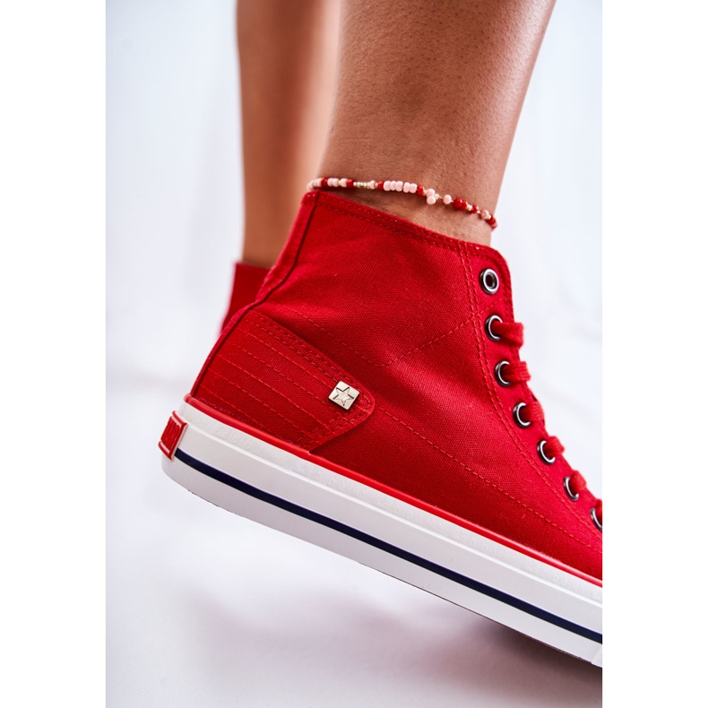 Zapatillas de Mujer Big Star High Red DD274334 rojo 1