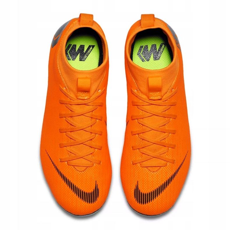 Zapatillas de fútbol Nike Mercurial Superfly 6 Academy Gs Mg Jr AH7337-810 naranja 1