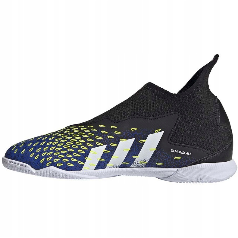 Adidas Predator Freak.3 Ll In Junior botas de fútbol, ​​negro y azul marino FY0994 1