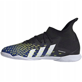 Adidas Predator Freak.3 In Junior botas de fútbol, ​​negro y azul marino FY0614 1