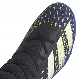 Botas de fútbol adidas Predator Freak.3 Tf negras y azules FY0623 negro negro 4