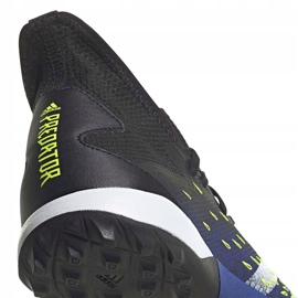Botas de fútbol adidas Predator Freak.3 Tf negras y azules FY0623 negro negro 5