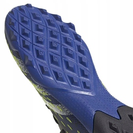 Botas de fútbol adidas Predator Freak.3 Tf negras y azules FY0623 negro negro 6