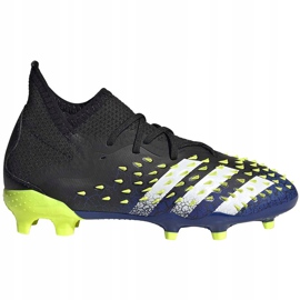 Botas de fútbol adidas Predator Freak.1 Fg Junior negro-azul marino-verde FY0744 1