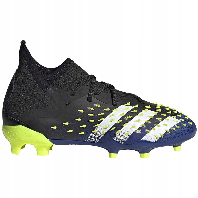 Botas de fútbol adidas Predator Freak.1 Fg Junior negro-azul marino-verde FY0744 1