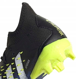 Botas de fútbol adidas Predator Freak.1 Fg Junior negro-azul marino-verde FY0744 6