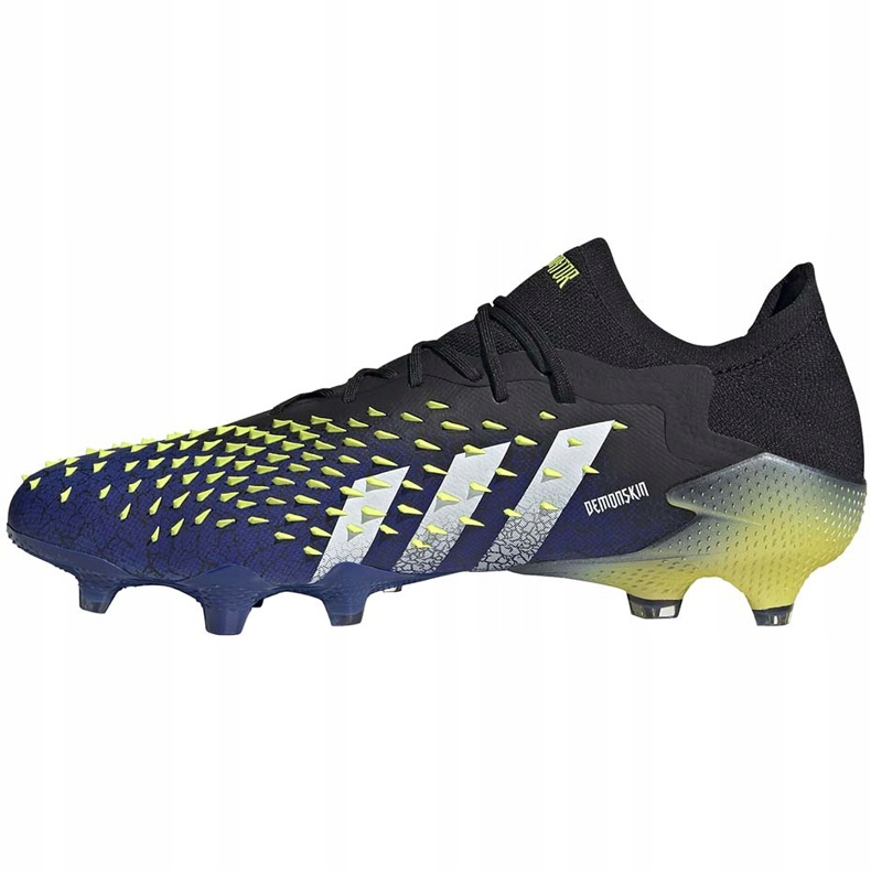 Botas de fútbol adidas Predator Freak.1 L Fg negro-azul-verde FY0745 2