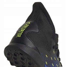 Botas de fútbol adidas Predator Freak.3 Tf Junior negras y azules FY0624 negro negro 5