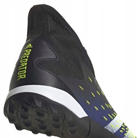 Botas de fútbol adidas Predator Freak.3 Ll Tf negras y azul marino FY0619 negro negro 5