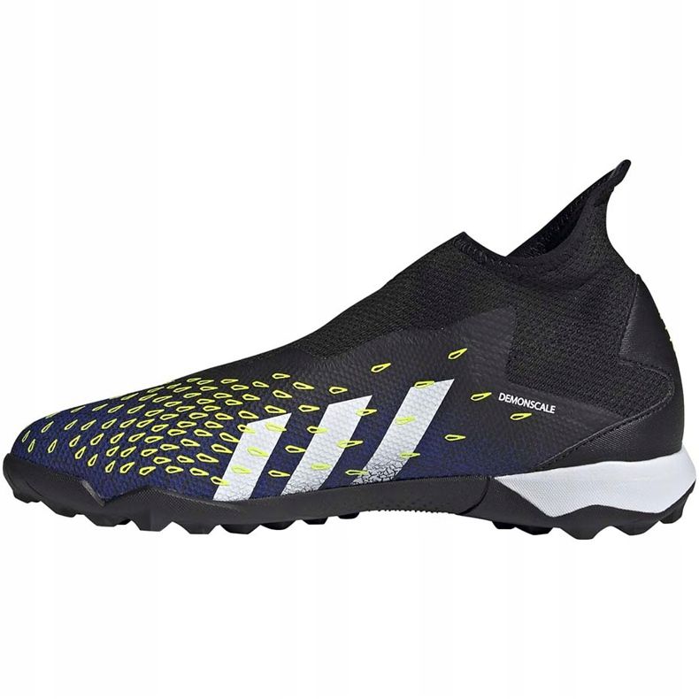 Botas de fútbol adidas Predator Freak.3 Ll Tf negras y azul marino FY0619 negro negro 1