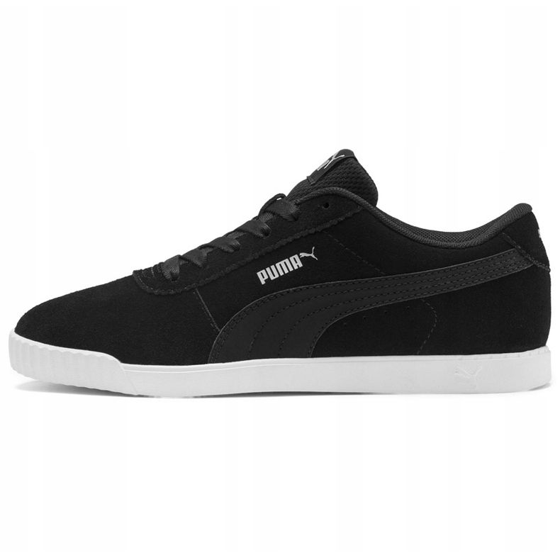 Zapatillas de mujeres Puma Carina Slim Sd negras 370549 01 negro 1