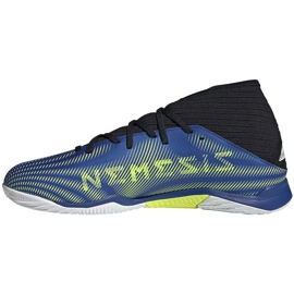 Adidas Nemeziz.3 In zapatos de fútbol azul FW7409 2