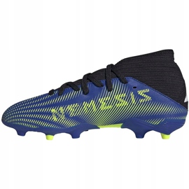Botas de fútbol Adidas Nemeziz.3 Fg Junior azul-verde FY0817 1