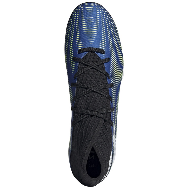 Zapatillas de fútbol adidas Nemeziz.3 Tf azul-verde-negro FW7407 1