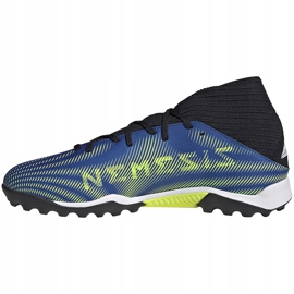 Zapatillas de fútbol adidas Nemeziz.3 Tf azul-verde-negro FW7407 2