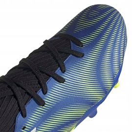 Botas de fútbol adidas Nemeziz.3 Fg azul-verde FW7349 3