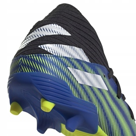 Botas de fútbol adidas Nemeziz.3 Fg azul-verde FW7349 4