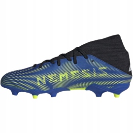 Botas de fútbol adidas Nemeziz.3 Fg azul-verde FW7349 2