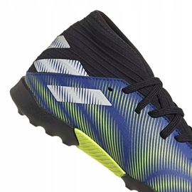 Zapatillas de fútbol Adidas Nemeziz.3 Tf Junior azul marino FY0821 4