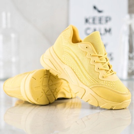 SHELOVET Zapatillas Amarillas amarillo 2