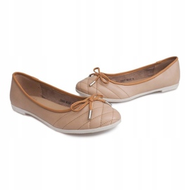 Bailarinas Con Lazo CS003 Beige 3