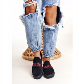 Zapatillas de mujer Slip-on Big Star FF274221 Negro 2