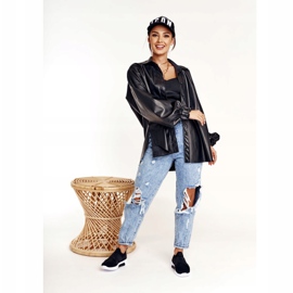 Zapatos deportivos para mujer Slip-on Memory Foam System Big Star FF274890 Negro 2 Zapatos deportivos para mujer Slip-on Memory Foam System Big Star FF274890 Negro 2