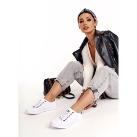 Zapatillas de Mujer Big Star W274835 Blanco 5