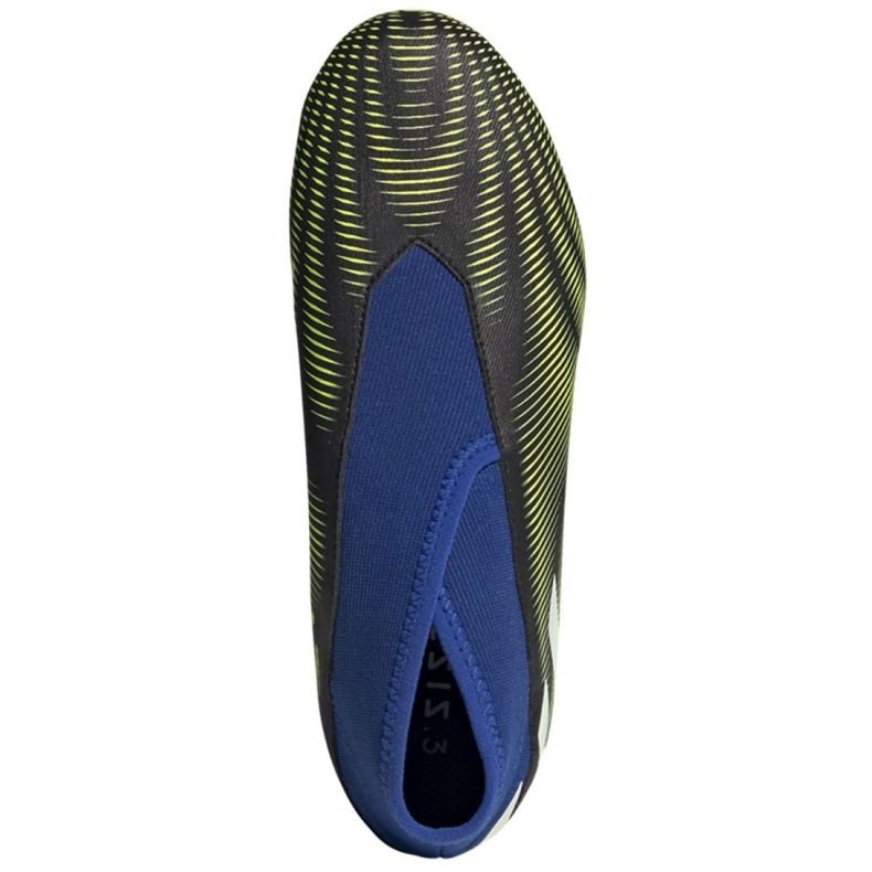 Botas de fútbol adidas Nemeziz.3 Ll Fg Jr FY0819 blanco, negro, azul, amarillo negro 2 Botas de fútbol adidas Nemeziz.3 Ll Fg Jr FY0819 blanco, negro, azul, amarillo negro 2