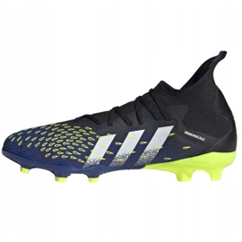 Botas de fútbol adidas Predator Freak.3 Fg M FY0610 blanco, negro, real negro 1