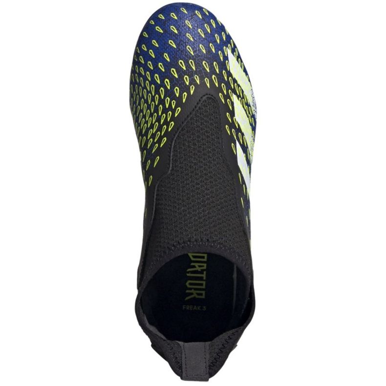 Botas de fútbol adidas Predator Freak.3 Ll Fg Jr FY0618 blanco, negro, real negro 2 Botas de fútbol adidas Predator Freak.3 Ll Fg Jr FY0618 blanco, negro, real negro 2