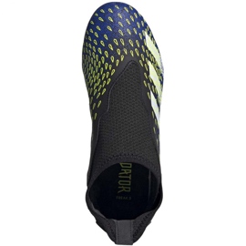 Botas de fútbol adidas Predator Freak.3 Ll Fg Jr FY0618 blanco, negro, real negro 6